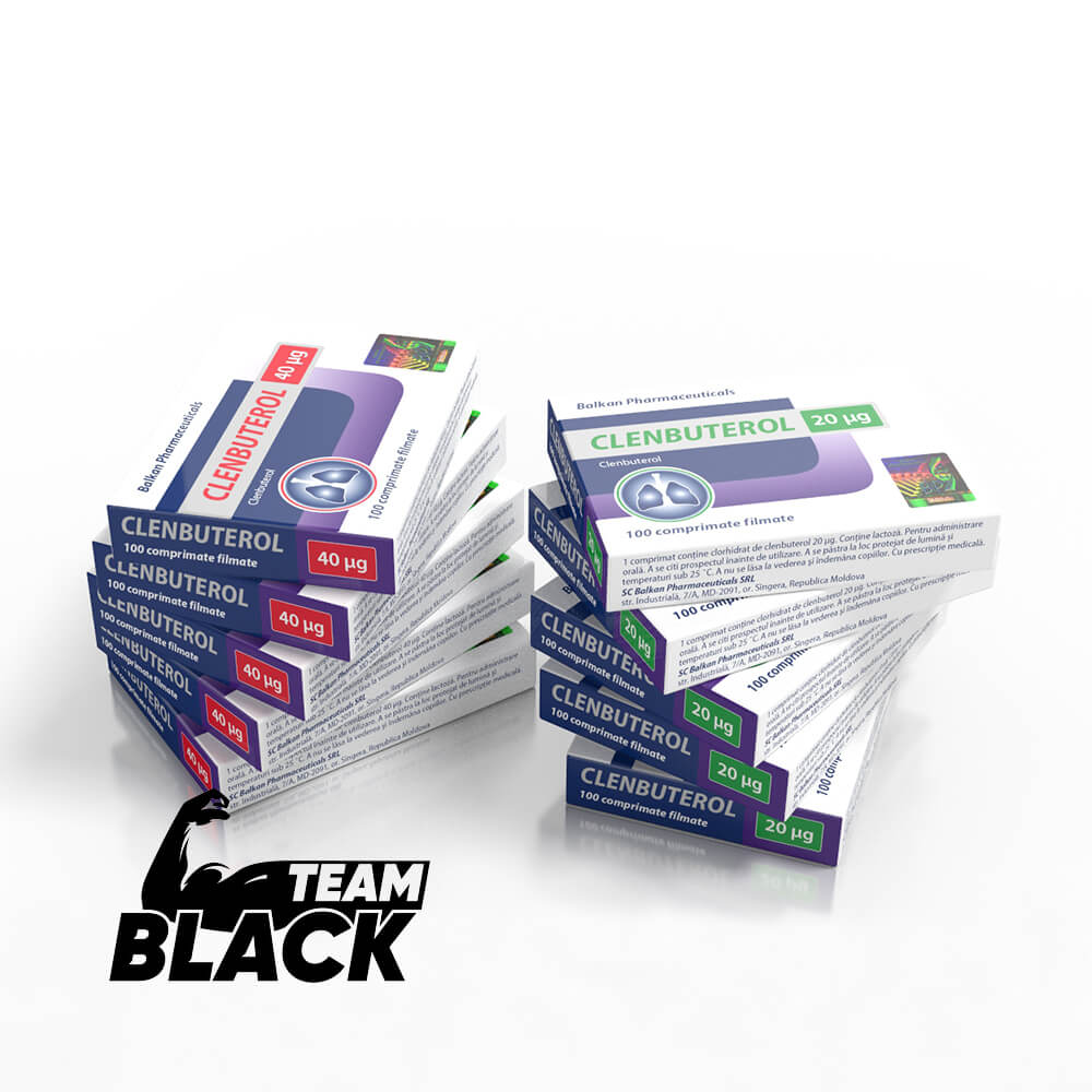 Кленбутерол Balkan Pharmaceuticals Clenbuterol 40 мкг | BlackTeam