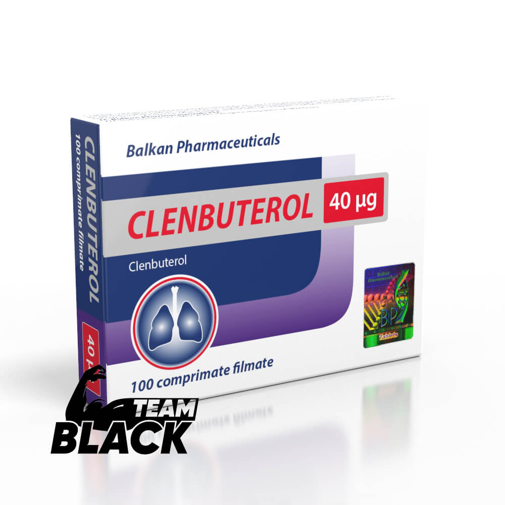 Кленбутерол Balkan Pharmaceuticals Clenbuterol 40 мкг | BlackTeam